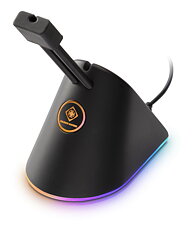 Deltaco Gaming Mouse Bungee, svart/RGB