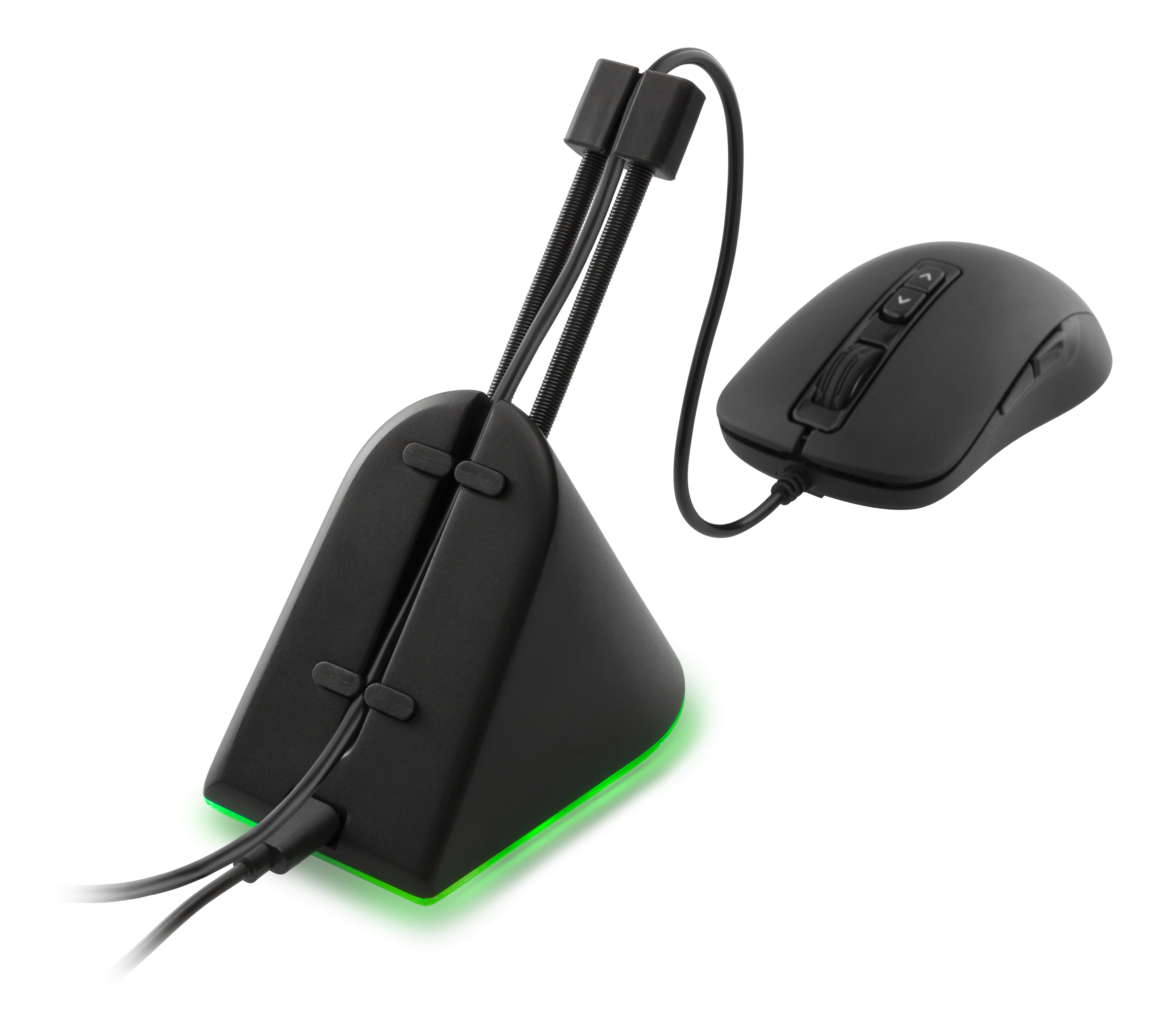 Deltaco Gaming Mouse Bungee, svart/RGB - 4