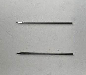 Listnålar 0,9x25 blank