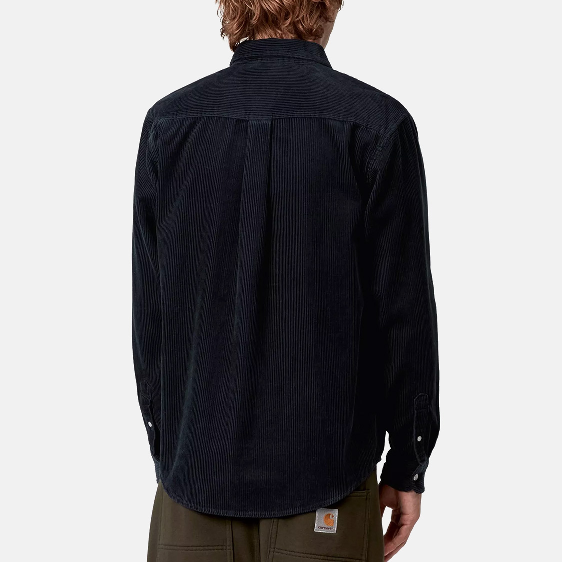 Carhartt WIP - Madison Cord Long Sleeve Shirt Dark Navy - 2