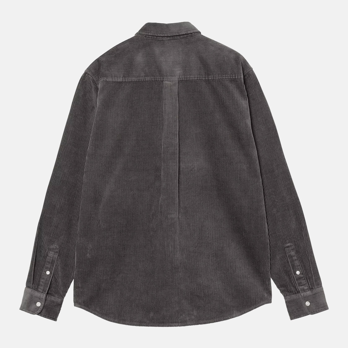Carhartt WIP - Madison Cord Long Sleeve Shirt Graphite - 5
