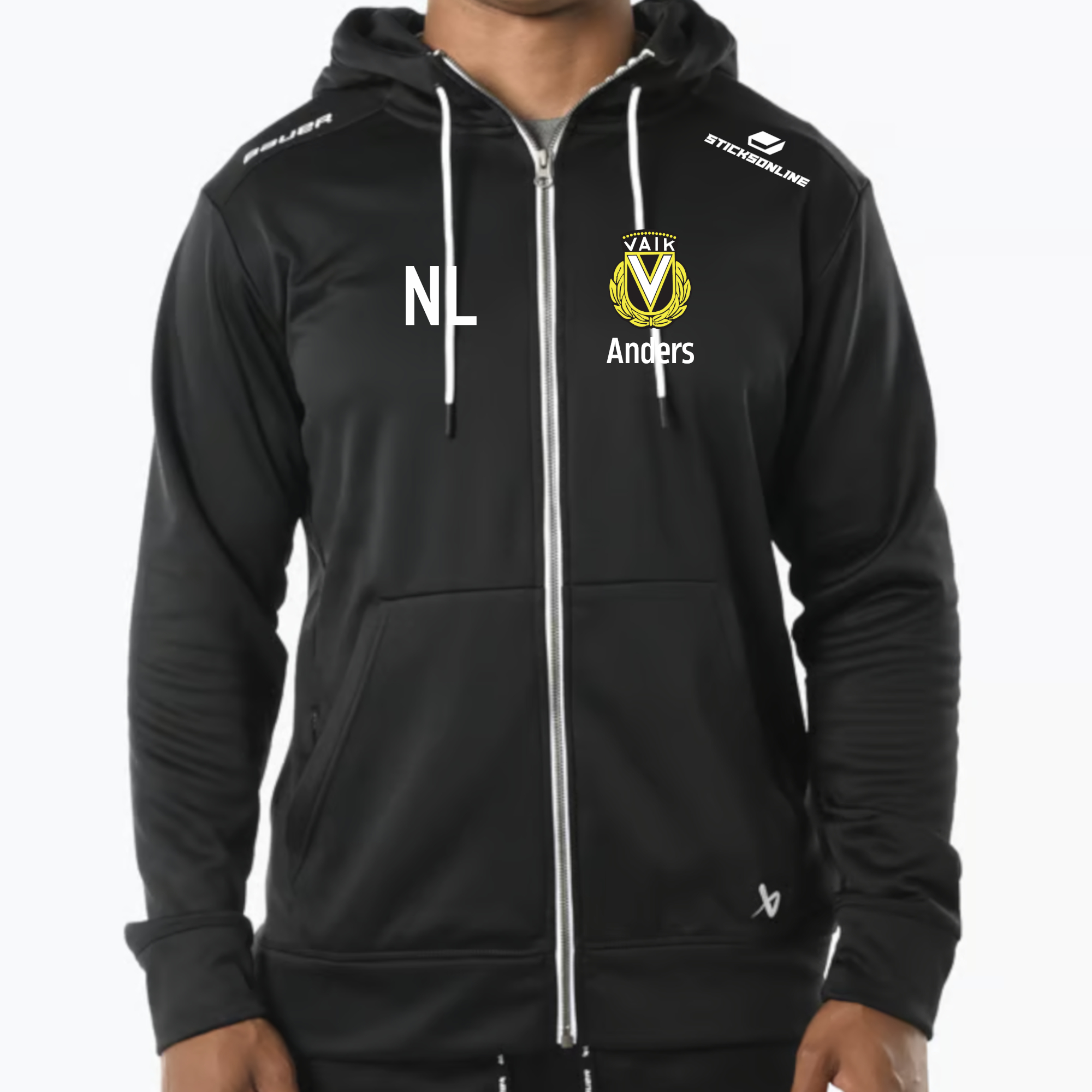 Bauer Team Zip Hoodie - Senior (VAIK)