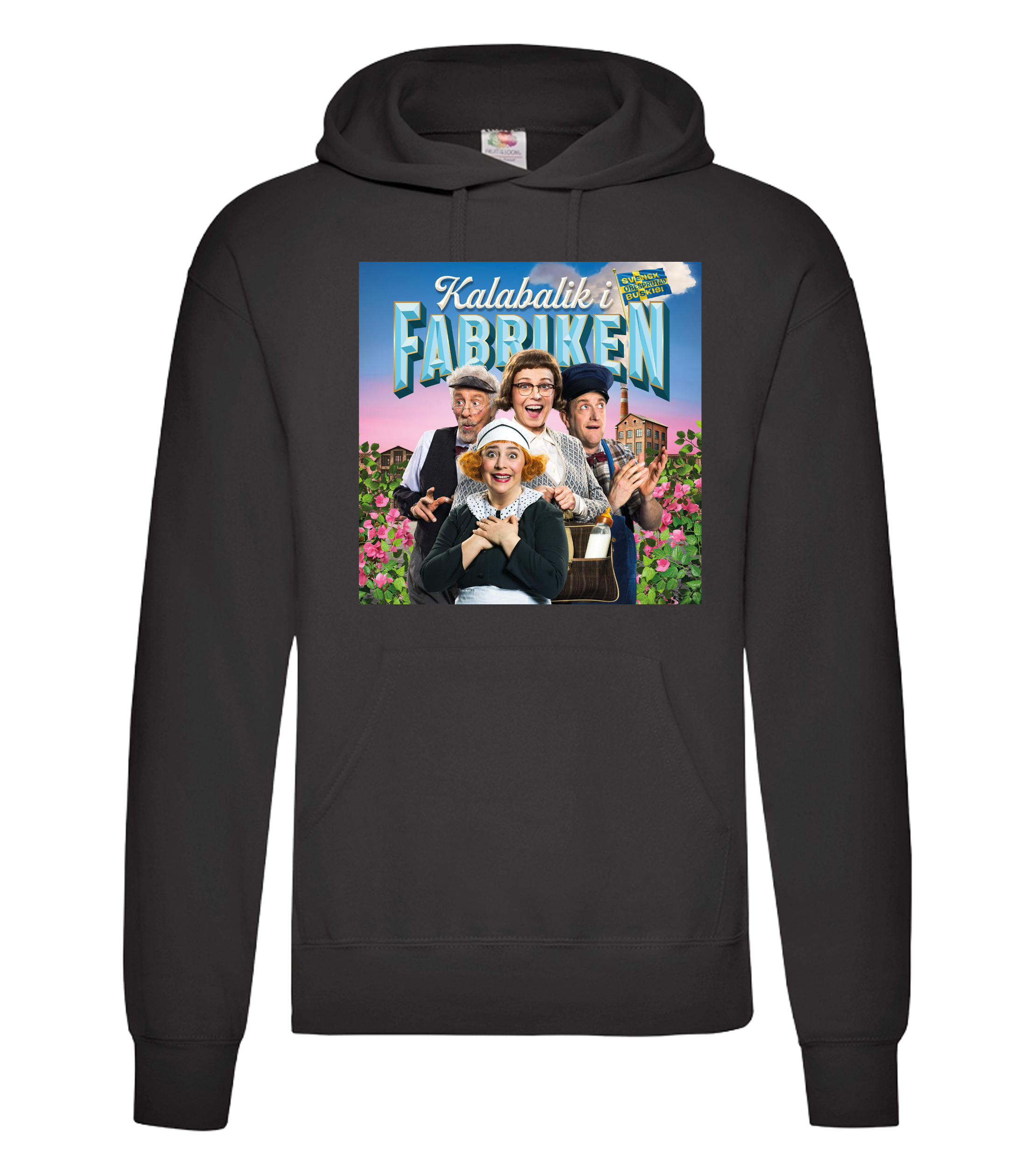 Kalabalik i fabriken Hoodie