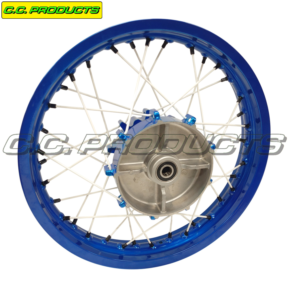 Spoke Set Yamaha XT 660 R 18x2.50 04-18 Rear Wheel - 3