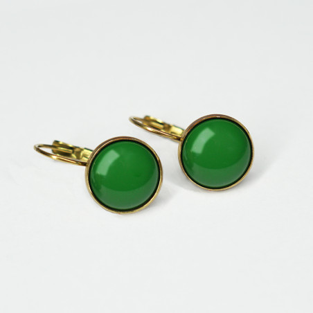Dots solid Amazon gold plated