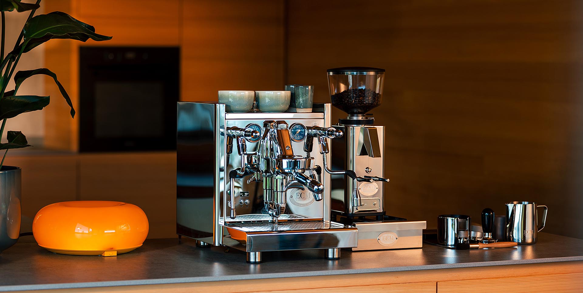 ECM - Technika VI - Dubbla kokare - Espressomaskin med rotationspump och PID-system - 2