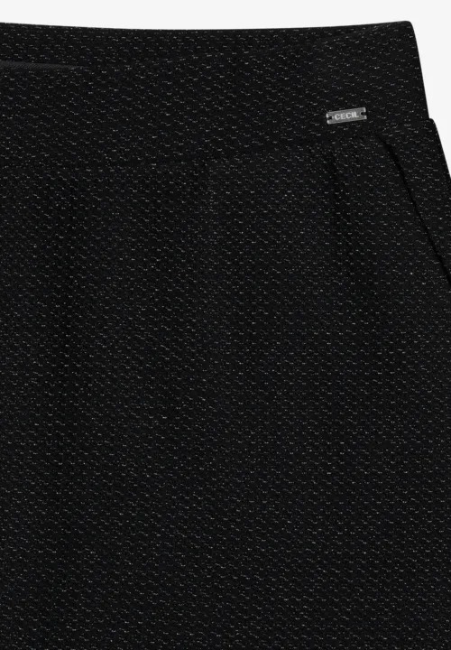 Midi Skirt Lurex Structure - Cecil - 3