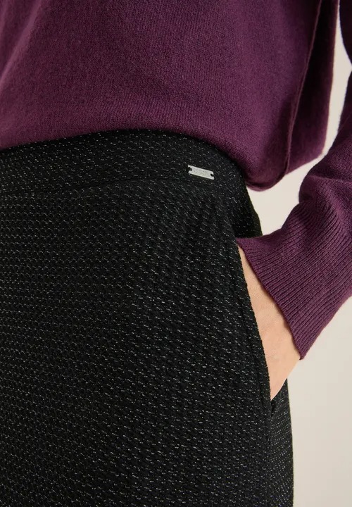 Midi Skirt Lurex Structure - Cecil