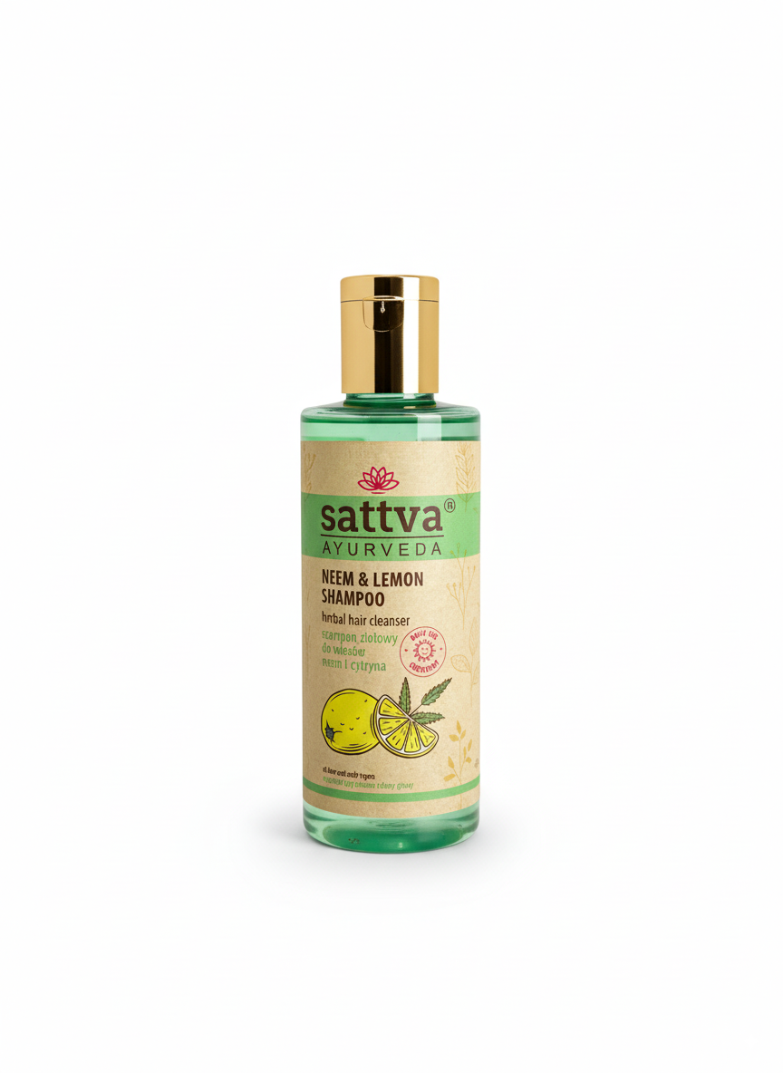 Shampo Neem & Citron 210ml, Sattva Ayurveda