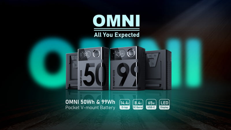 Swit OMNI-99S 99Wh Pocket V-mount Battery  - 5