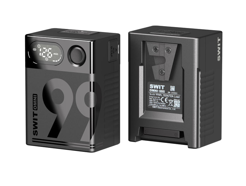 Swit OMNI-99S 99Wh Pocket V-mount Battery 