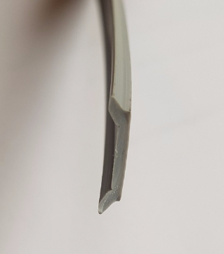 Inläggslist 14mm - Vit - 2