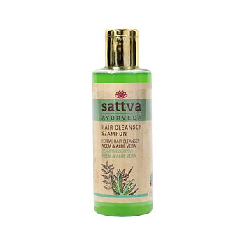 Shampo Neem & Aloe Vera 210ml, Sattva Ayurveda