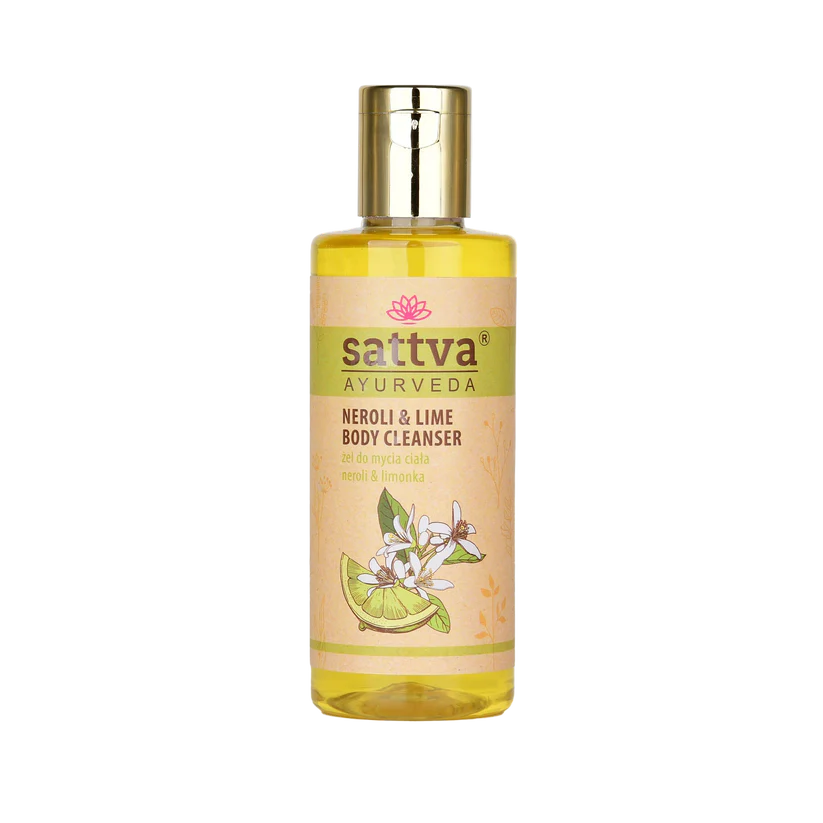 Body Cleanser Neroli &amp; Lime 210ml, Sattva Ayurveda