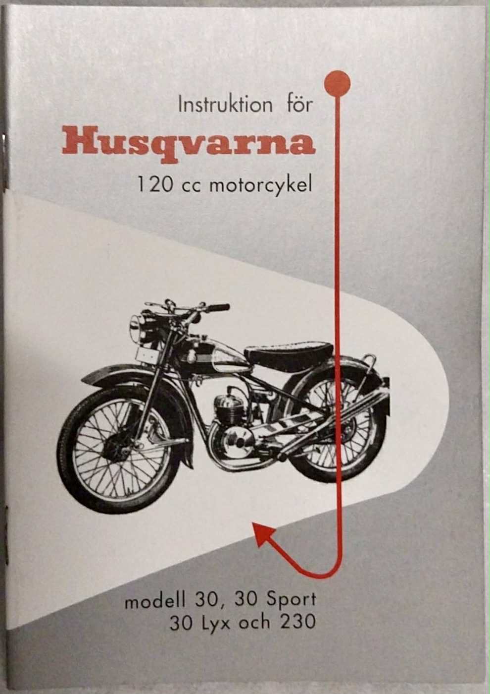 Instruction book Modell 30