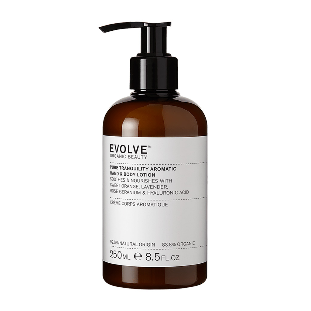Tester EVOLVE Pure Tranquility Aromatic Hand & Body Lotion 250ml