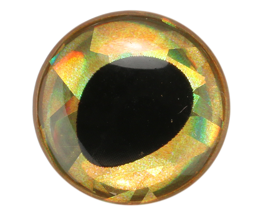 Epoxy 3D Fish eyes - Rainbow Gold - 3