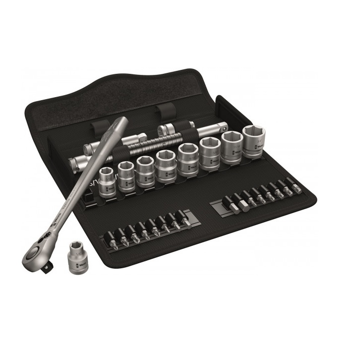  WERA SPÄRRNYCKELSATS 3/8"