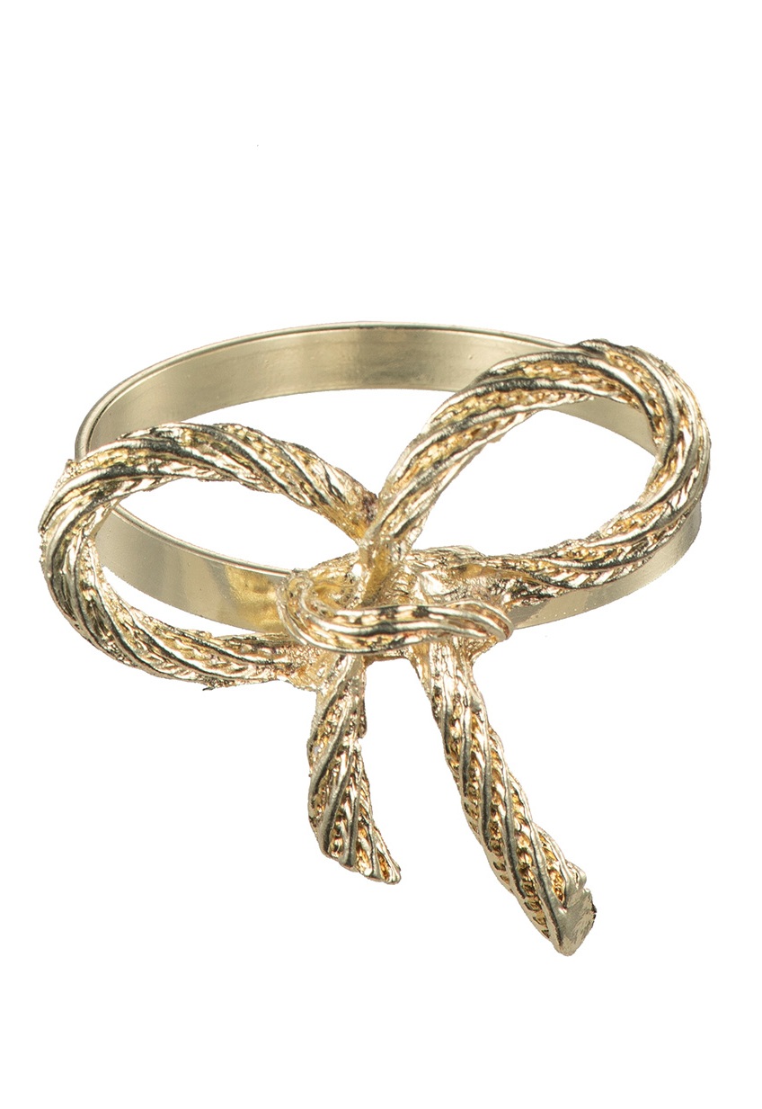 Servettring Rosett - Guld