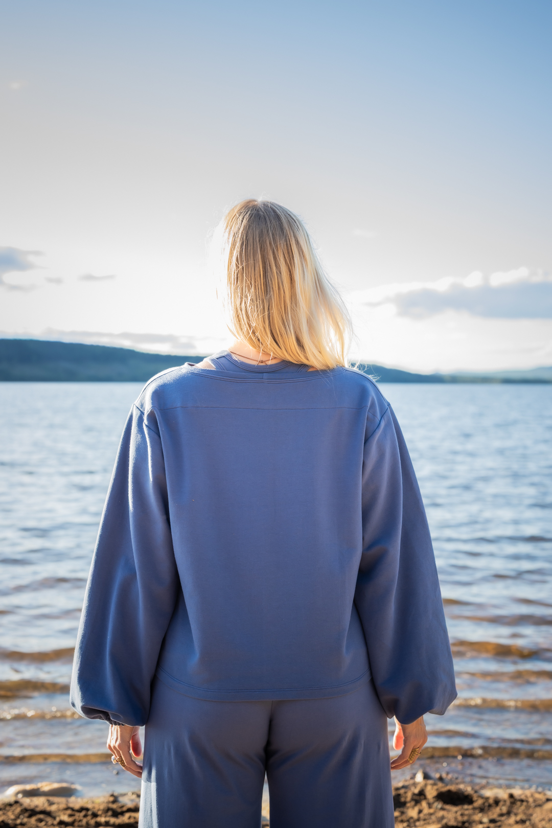 Yoga shirt Back To Nature Blueberry - 5