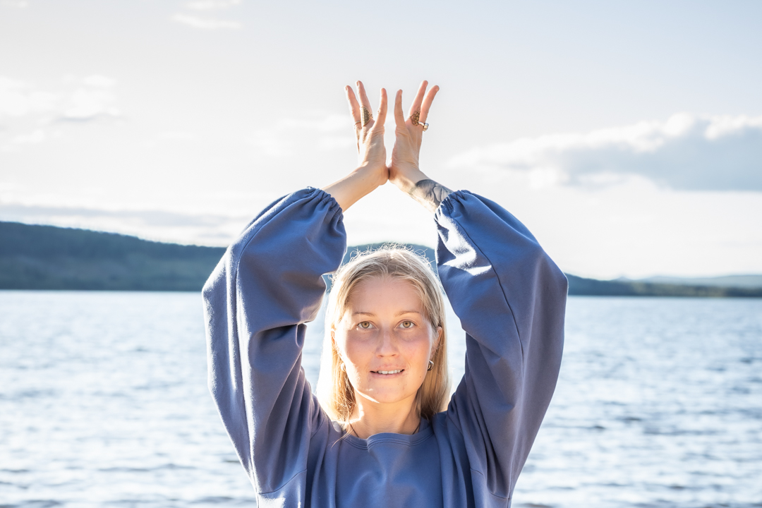 Yoga shirt Back To Nature Blueberry - 3