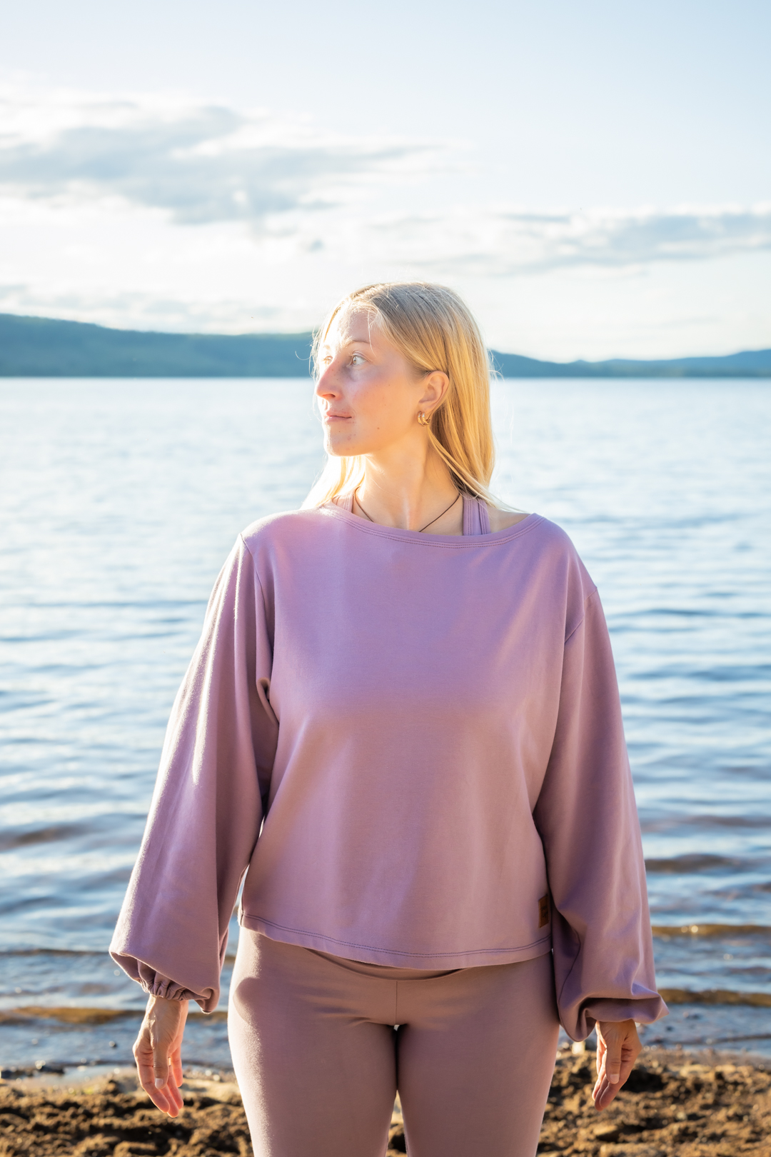 Yogatröja Back To Nature Heather