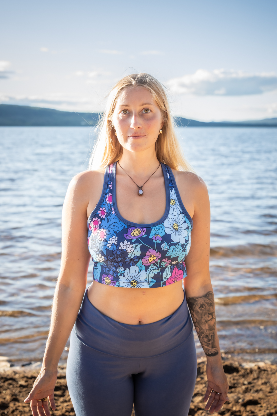 Yogatopp Felicity Blå - 5