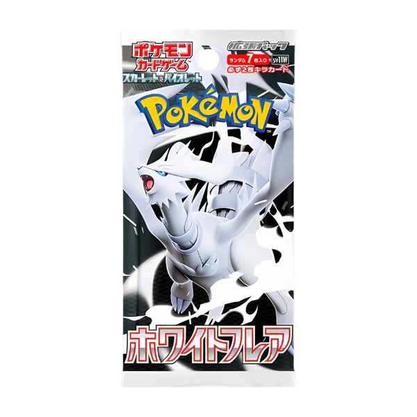 Japanska Pokémonkort SV11W White Flare featuring Reshiram Boosterpack