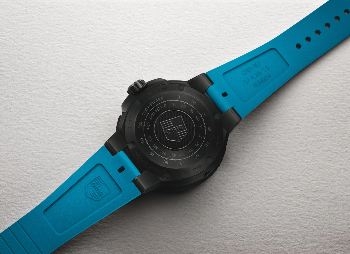 01 733 7801 7255-Set Oris Aquis Pro 1000M blå