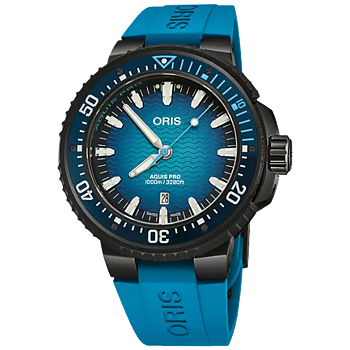01 733 7801 7255-Set Oris Aquis Pro 1000M blå