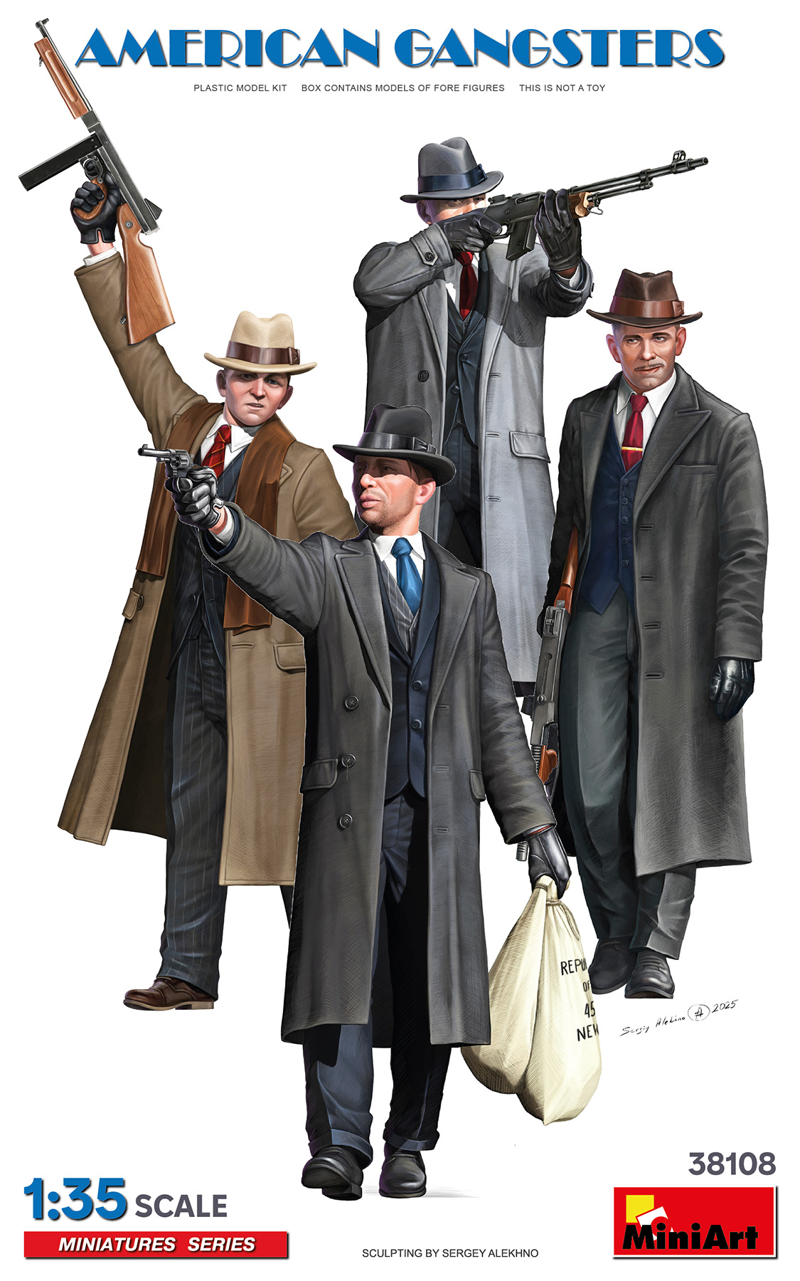 Amerikanska gangsters 1/35