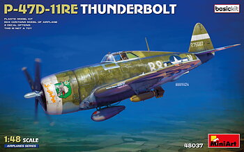 P-47D-11RE Thunderbolt. Basic Kit 1/48