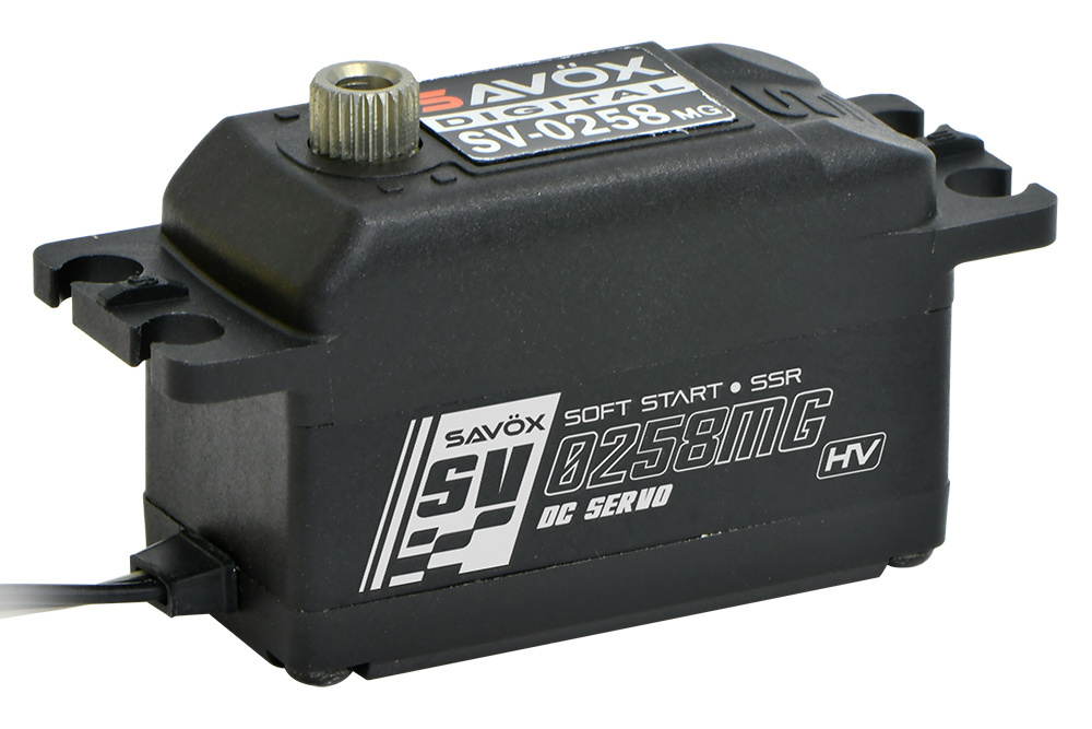 Savöx 0258MG Servo 8Kg 0,11s HV Metalldrev Lågprofil
