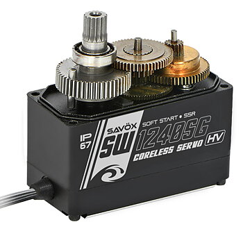 Savöx 1240SG Servo 65Kg 0,17s HV Alu Borstlös Ståldrev WP
