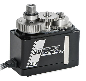 Savöx Servo 60Kg 0,14s HV Alu Coreless Ståldrev