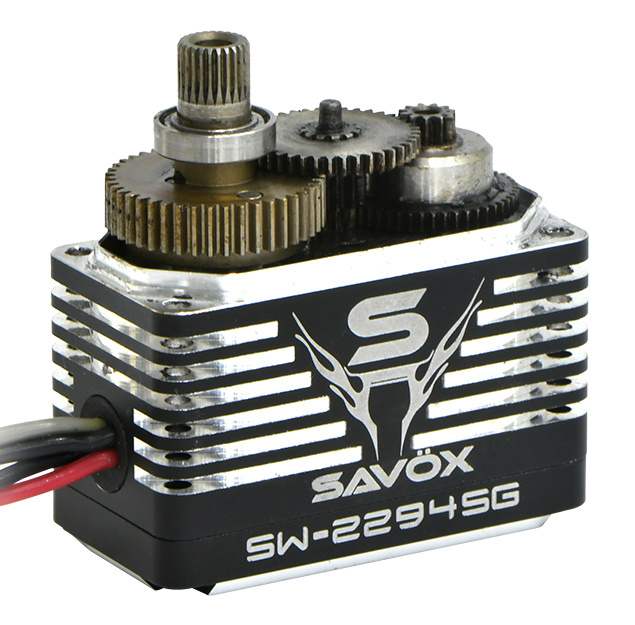 Savöx Servo Crawler 75Kg 4S, borstlös alu ståldrev vattentät - 2