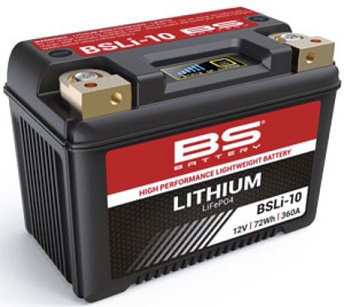 BSLi-10 BS Lithium Startbatteri  Vattenskotrar Honda, Kawasaki, Sea-Doo  140-360110