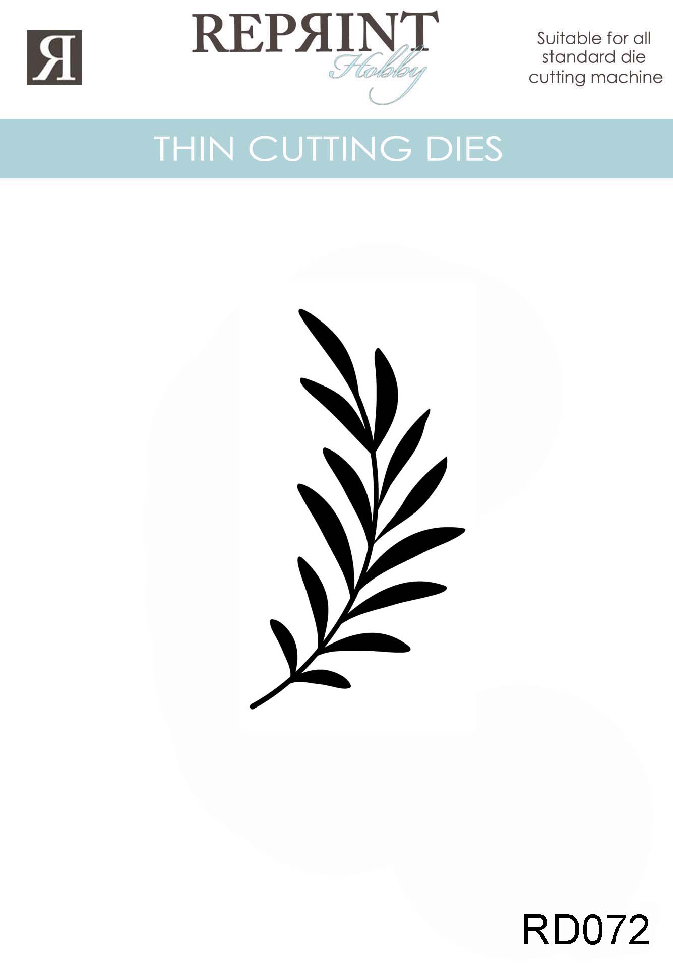 Blad - 39 x 72mm, Dies, Reprint 