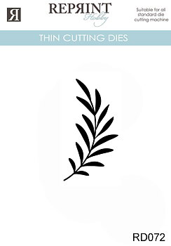 Blad - 39 x 72mm, Dies, Reprint 