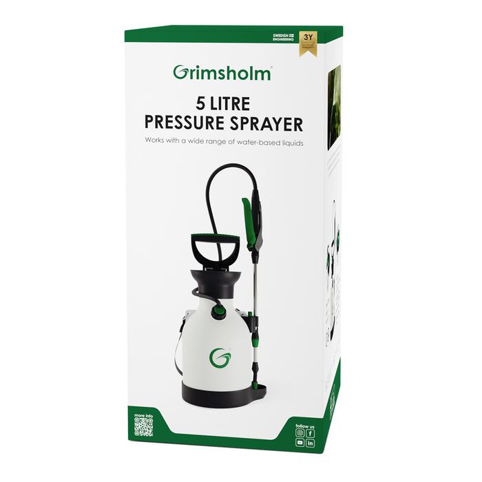 Grimsholm tryckspruta premium, 5 L - 4