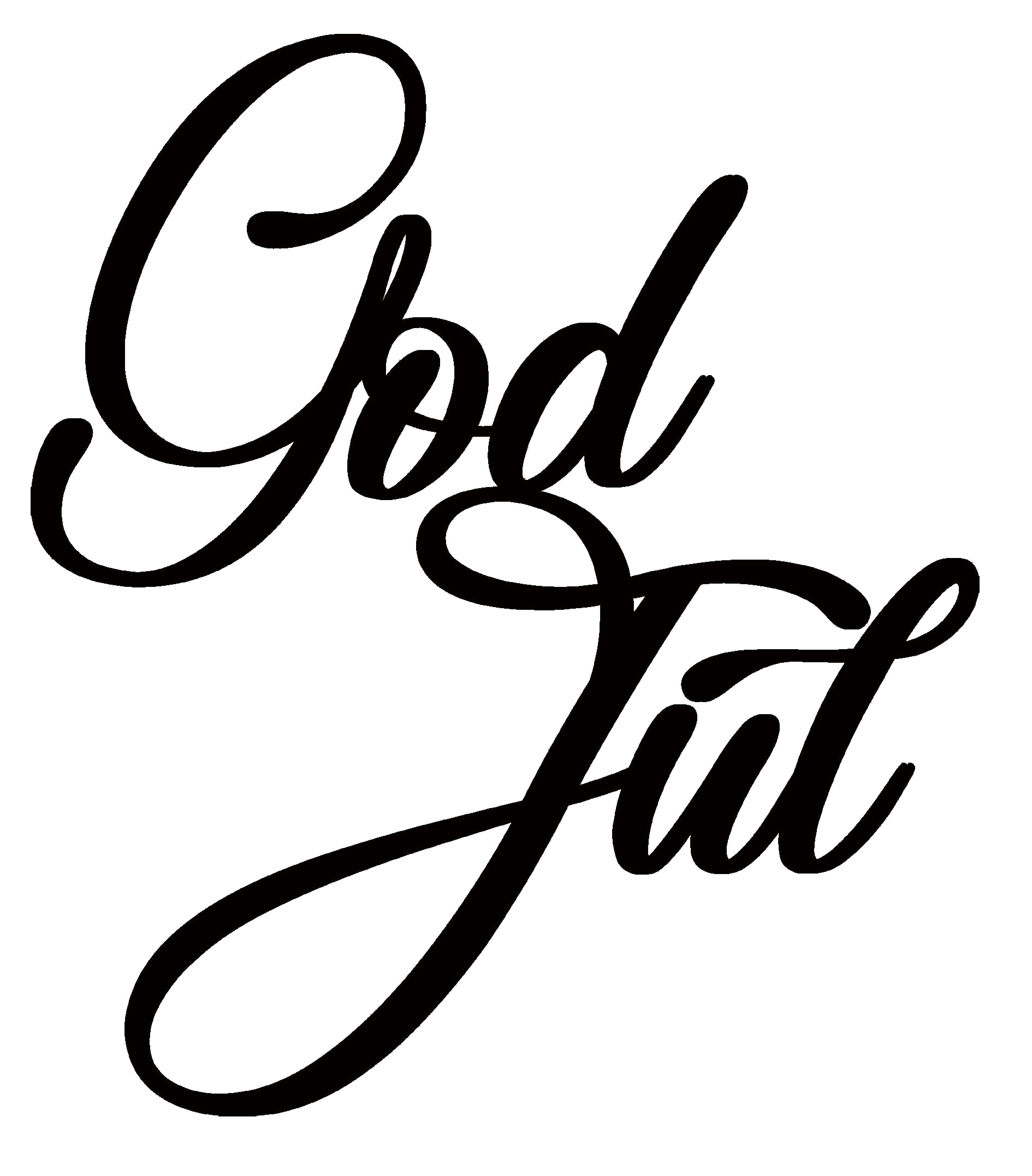 God Jul - 82 x 93 mm, Dies, Reprint 