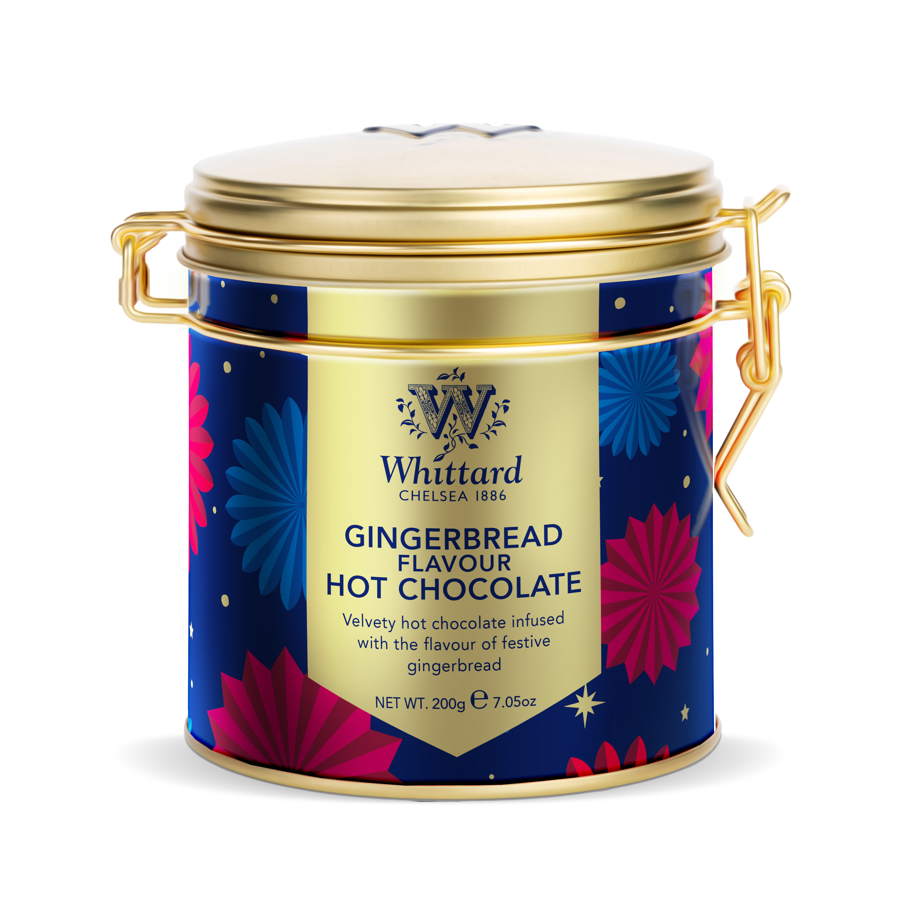 JULEN 2025 - Whittard -  Hot Chocolate Gingerbread i plåtburk - 2