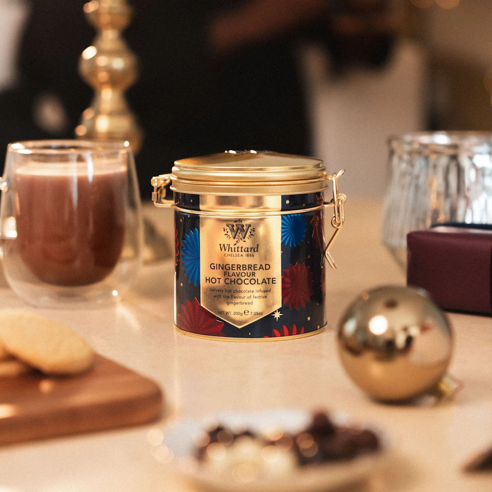JULEN 2025 - Whittard -  Hot Chocolate Gingerbread i plåtburk - 5