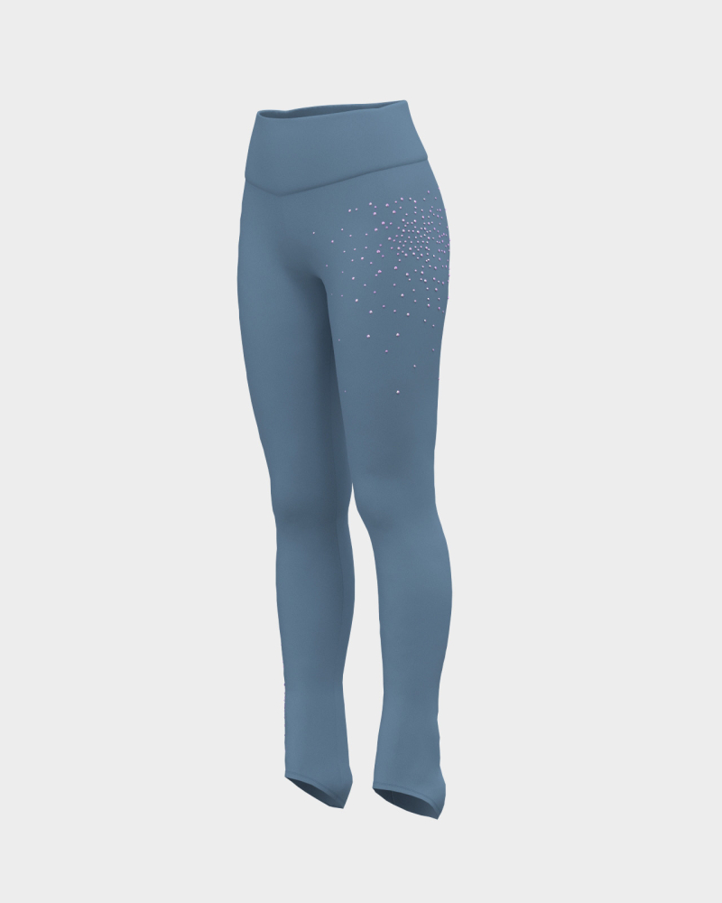 Sköna byxor från Sagester med hög midja och dekor i Swarovski - 3