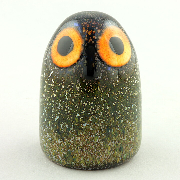 Oiva Toikka (2006) Lovely Little Barn Owl (Riihipöllön Poikanen) Glass Bird (49)