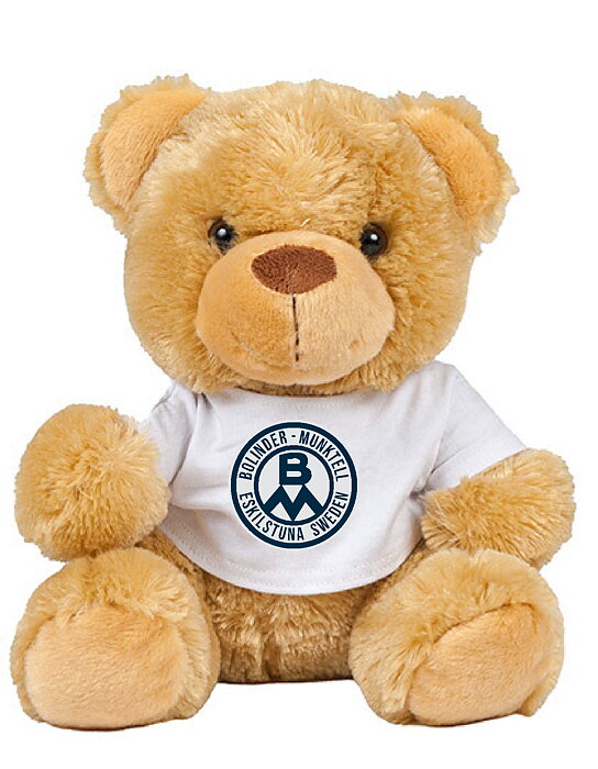Nalle med vit T-Shirt - Volvo BM1