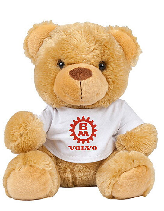 Nalle med vit T-Shirt - Volvo BM4