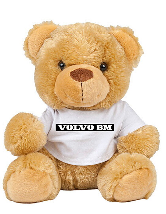 Nalle med vit T-Shirt - Volvo BM5