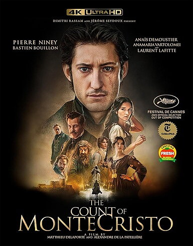 Count Of Monte Cristo (BLU-RAY 4K ULTRA HD)