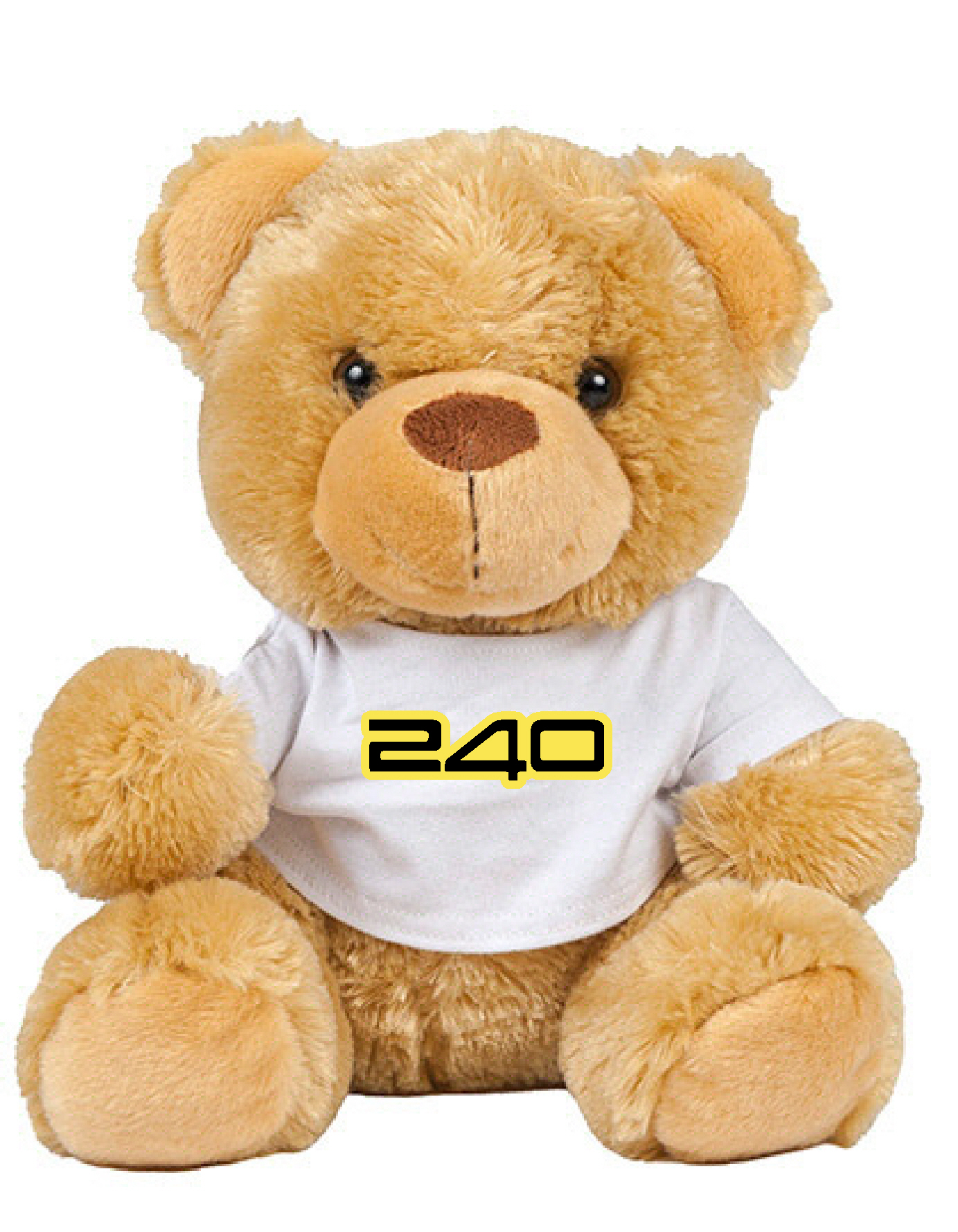 Nalle med vit T-Shirt - 240